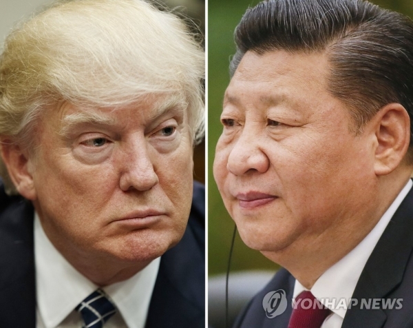 트럼프 미국 대통령과 시진핑 중국 주석. (출처: 연합뉴스)