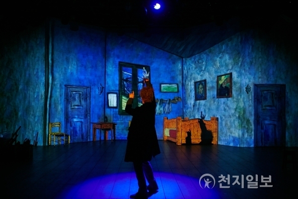 뮤지컬 ‘빈센트 반 고흐’ 공연사진.(제공: HJ컬쳐) ⓒ천지일보(뉴스천지) 2017.12.25