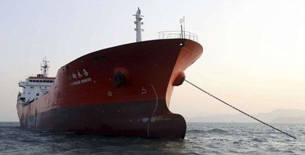 최근 북한 선박에 정유제품을 선적하는 등 한국 정부에 의해 불법행위가 공개된 홍콩 선박 ‘라이트하우스 윈모어호’ 자료 사진 (출처: 중국 바이두)