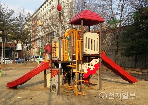 천안시 어린이 놀이시설 모습. (제공: 천안시) ⓒ천지일보(뉴스천지) 2018.1.9