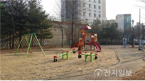 어린이 놀이시설 모습 (제공: 천안시) ⓒ천지일보(뉴스천지) 2018.1.9