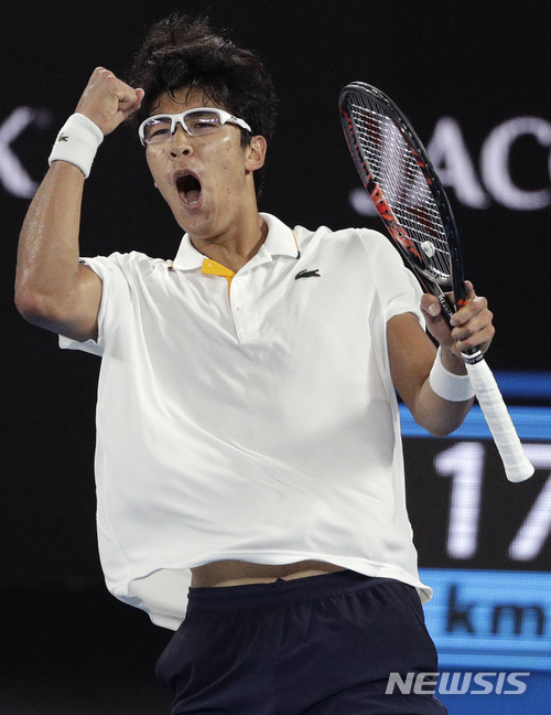테니스선수 정현 (출처: 뉴시스)