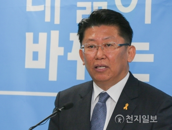 김영수 천안시의원. ⓒ천지일보(뉴스천지) 2018.1.25