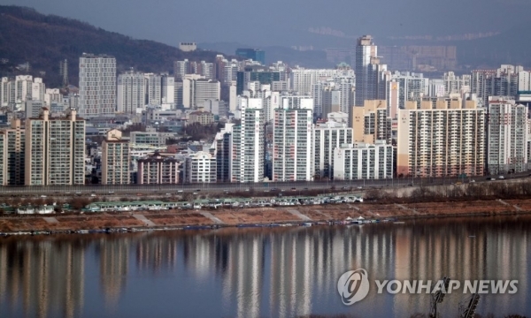 서울 시내 아파트 단지 모습. (출처: 연합뉴스)