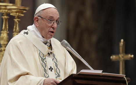 프란치스코 교황. (출처: 뉴시스)