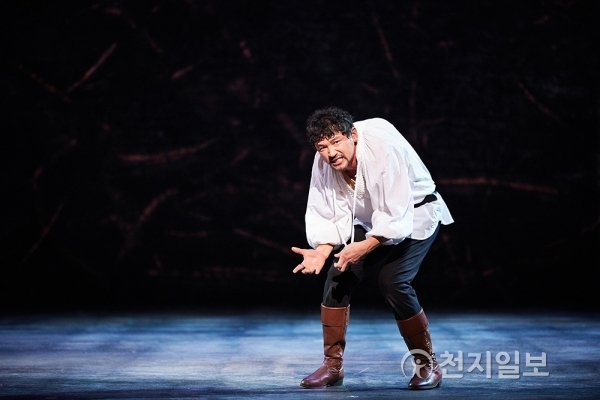 연극 ‘리차드3세’ 공연사진.(제공: 샘컴퍼니)ⓒ천지일보(뉴스천지) 2018.2.26