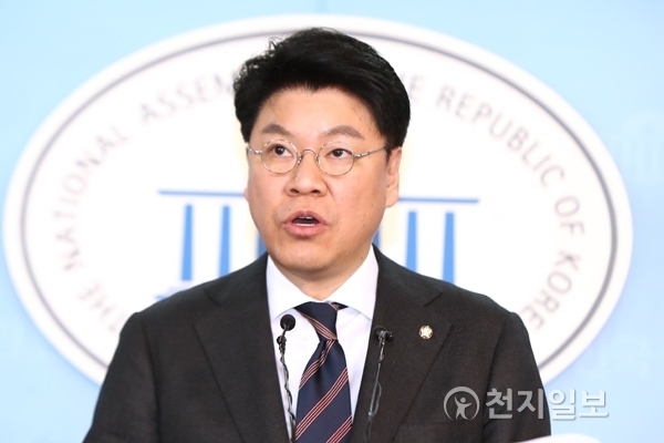 자유한국당 장제원 수석대변인. ⓒ천지일보(뉴스천지)