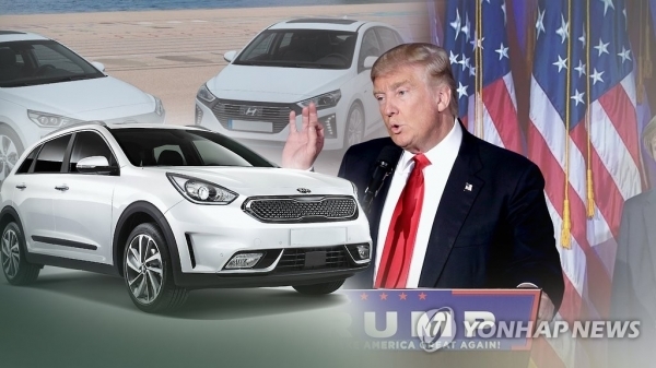 도널드 트럼프 미국 행정부의 철강·알루미늄에 대한 관세 폭탄으로 미국 자동차 가격이 올라 자동차 판매가 줄어들 전망이다. (출처: 연합뉴스)