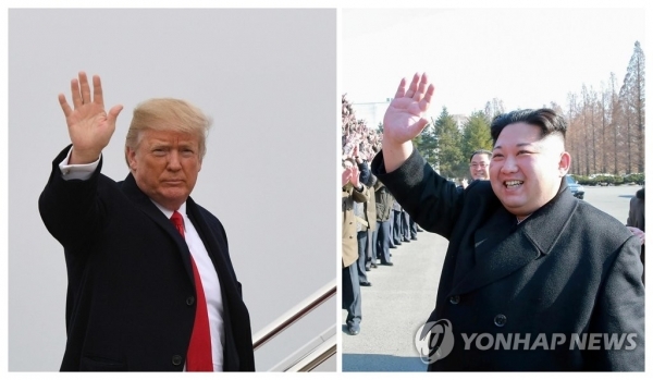 도널드 트럼프 미국 대통령(왼쪽), 김정은 북한 노동당 위원장(오른쪽). (출처: 연합뉴스)