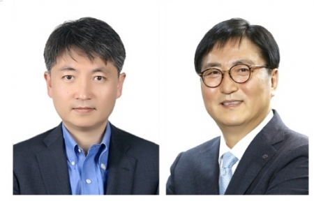 (왼쪽부터) 대림산업 신임 대표이사에 선임된 김상우 사장·박상신 부사장. (제공: 대림산업)