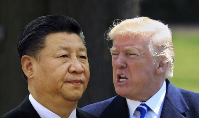 도널드 트럼프 미국 대통령(오른쪽)과 시진핑 중국 국가주석. (출처: 뉴시스)