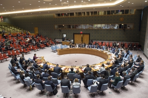 유엔 안전보장이사회(안보리) 회의 모습 (제공: 유엔(UN))