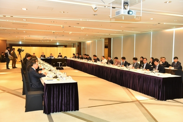 한국방송협회가 20일 서울 여의도 63컨벤션센터에서 2018년도 정기총회와 이사회를 개최하고 있다. (제공: 한국방송협회)