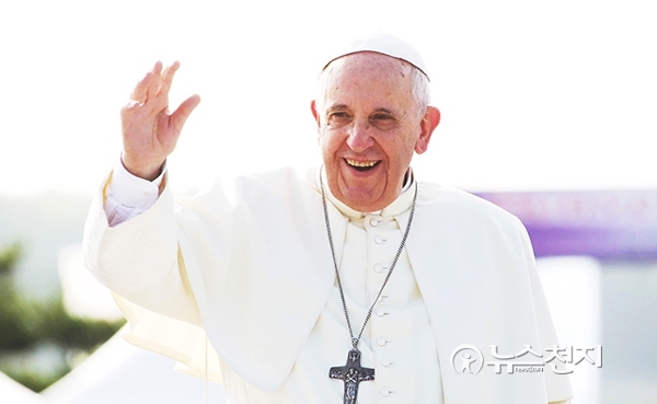 프란치스코 교황. (제공: 당진시)