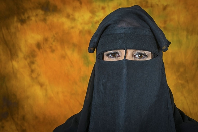 니캅을 착용한 여성. (출처: 게티이미지뱅크)