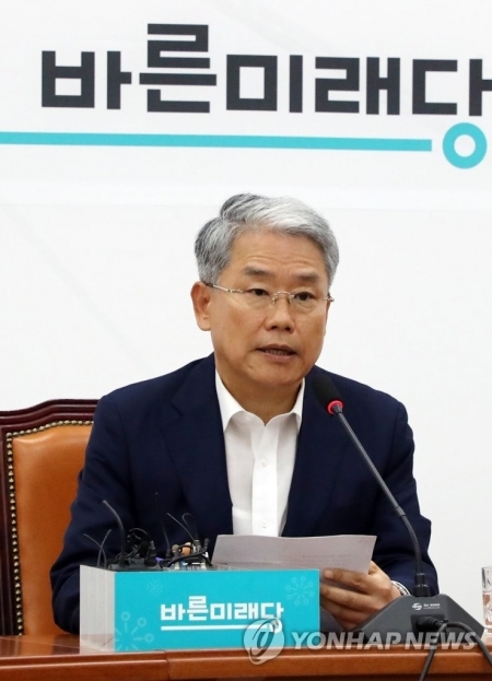 바른미래당 김동철 비상대책위원장. (출처: 연합뉴스)