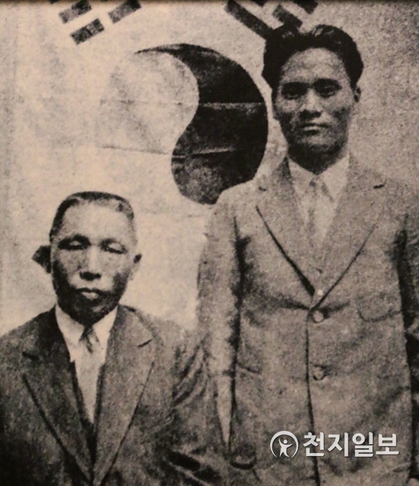 윤봉길 의사와 김구 선생 ⓒ천지일보(뉴스천지) 2018.6.21