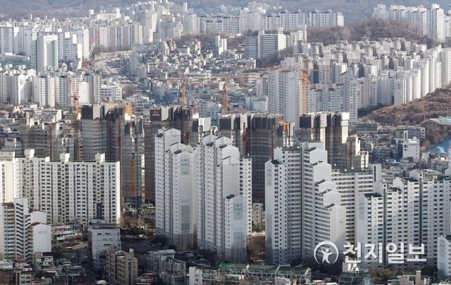 서울 도심 모습 ⓒ천지일보