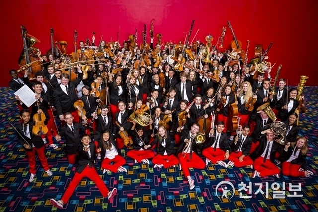 미국의 내셔널 유스 오케스트라가 8월 3일 대전예술의전당 아트홀 무대에 오른다. (제공: 대전예술의전당) ⓒ천지일보 2018.7.26