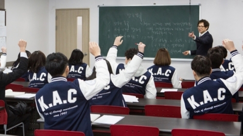 한국에어텍 수업 모습 (제공: 한국에어텍항공직업전문학교)