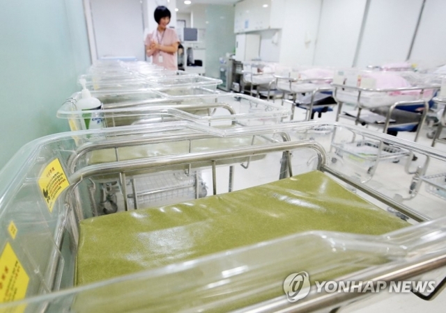 비어있는 신생아실. (출처: 연합뉴스)