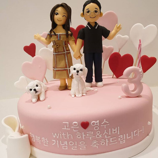 한고은♥신영수, 결혼 3주년 자축 인증샷 (출처: 한고은 인스타그램)
