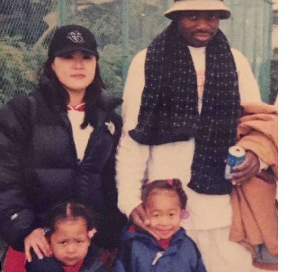 오사카 나오미, 가족사진 속 흑인 아버지-일본인 어머니 공개 (출처: 오사카 나오미)