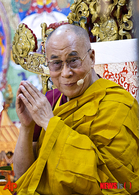 티베트 정신적 지도자 달라이라마 14세. (사진출처: 뉴시스)