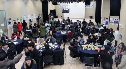 2017년 한국IT 디자인계열 프로젝트 경진대회 현장 모습 (제공: 한국IT직업전문학교)