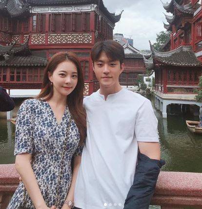 서주원·김민영, 결혼 앞두고 중국 여행 데이트 인증샷  (출처: 김민영 인스타그램)
