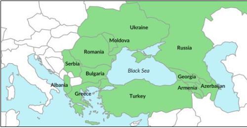 우리 정부가 흑해경제협력기구(BSEC) 회원국인 그리스와 루마니아에 한국형 전자정부를 전파한다. 지도는 BSEC 회원국 (제공: 외교부)