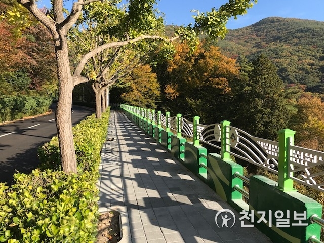 범어사 하행로. (제공: 부산 금정구) ⓒ천지일보 2018.12.3