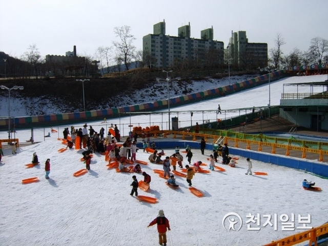 인천 서구 눈 광장. (제공: 인천관광공사) ⓒ천지일보 2018.12.30