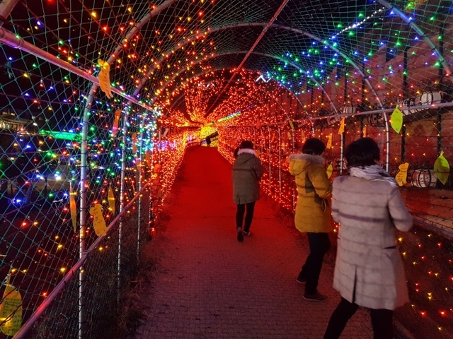 전남 보성군이 한국 차 문화공원 일원에서 14일부터 2019년 1월 13일까지 제16회 보성 차밭 빛 축제가 펼쳐진다. (제공:보성군) ⓒ천지일보 2018.12.30