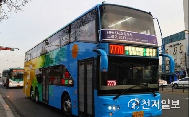 2층 버스. (제공: 경기도) ⓒ천지일보 2018.12.31