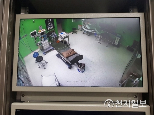 안성병원 통제실 CCTV 녹화장치. (제공: 경기도) ⓒ천지일보 2019.1.1