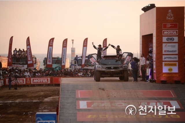 쌍용자동차가 지난해에 이어 2년 연속 지옥의 레이스 ‘다카르 랠리(Dakar Rally)’에 참가해 순조로운 출발을 알렸다고 10일 밝혔다. (제공: 쌍용자동차) ⓒ천지일보 2019.1.10