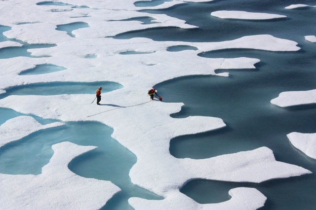 녹고 있는 빙하. (제공: 경희대학교 출판원)