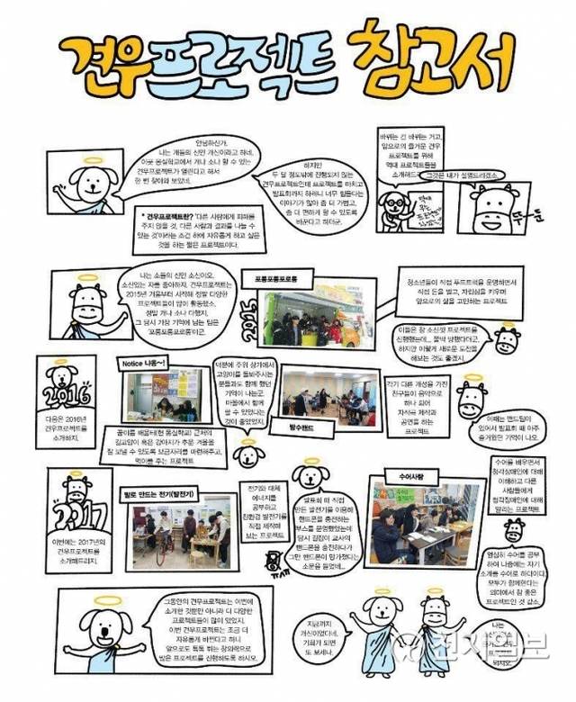 몽실학교 견우 프로젝트 포스터. (제공: 경기도교육청) ⓒ천지일보 2019.1.15