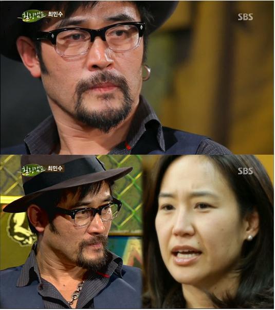 최민수 눈물 (사진 출처: SBS '힐링캠프-기쁘지 아니한가'방송화면 캡처)