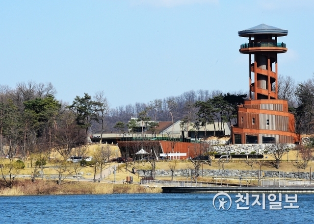 수원광교호수공원 전망대. (제공: 수원시) ⓒ천지일보 2019.3.15