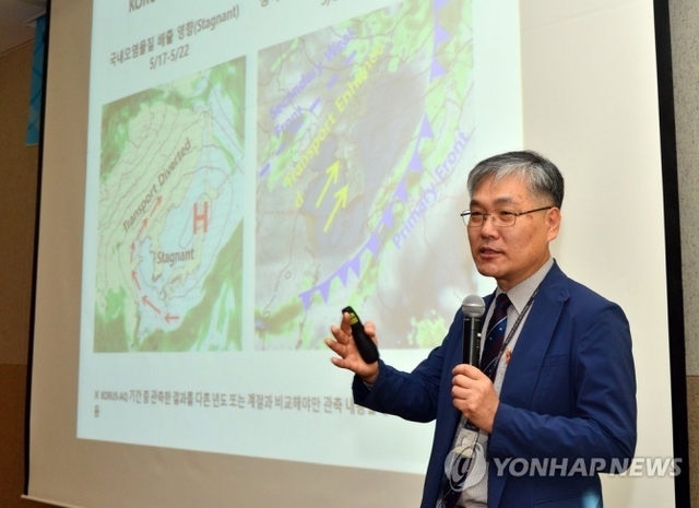 배귀남 미세먼지 범부처 프로젝트 사업단장 (출처: 연합뉴스)