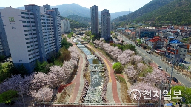 대청천. (제공: 김해시) ⓒ천지일보 2019.4.1