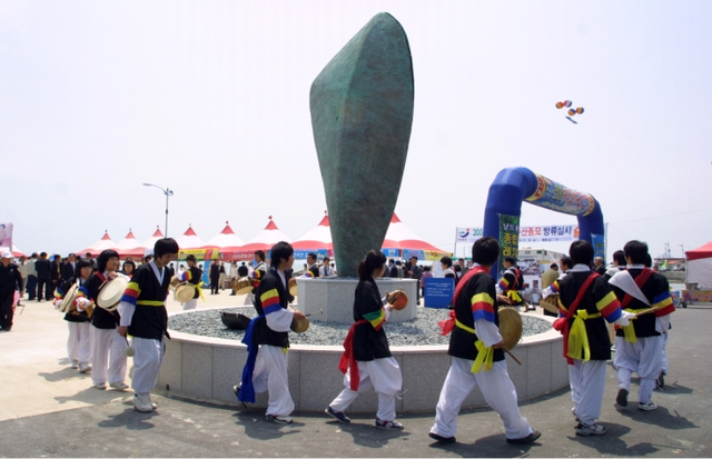 매년 5월 안양면 키조개마을 일원에서는 이 키조개를 주인공으로 한 축제가 열린다. (제공:장흥군) ⓒ천지일보 2019.5.3