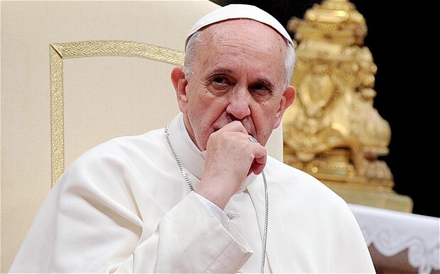 프란치스코 교황. (출처: 내셔널가톨릭리포터)