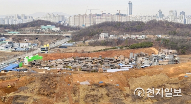 아스달연대기 촬영세트장. (제공: 오산시) ⓒ천지일보 2019.5.22