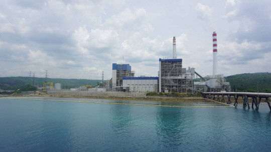 대림산업이 준공한 필리핀 최초의 초임계압 발전소인 ‘산 부에나벤튜라 석탄화력발전소’ 전경. (제공: 대림산업)