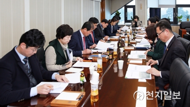 아산시의회 제2회 의원회의 장면. (제공: 아산시의회) ⓒ천지일보 2019.5.28