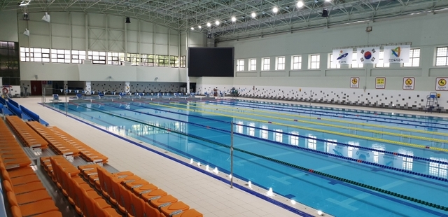 올림픽 수영장. (제공: 안산도시공사) ⓒ천지일보 2019.6.19