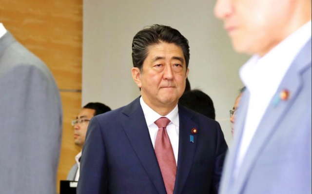 아베 신조 일본 총리. (출처: 일본 총리실 트위터)
